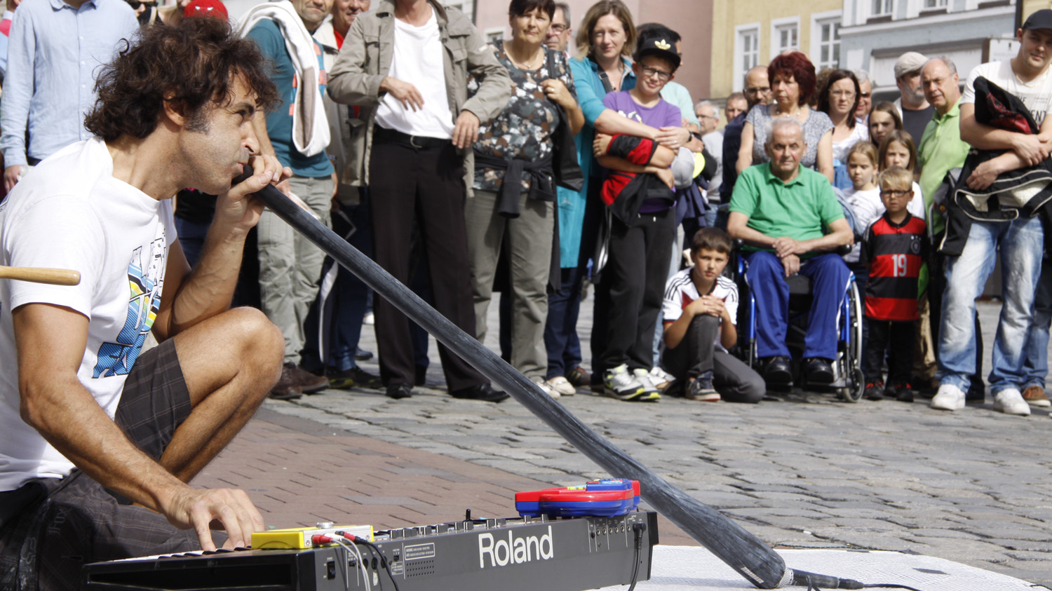 Straßenmusiker TribalNeed - Spektakel Rosenheim