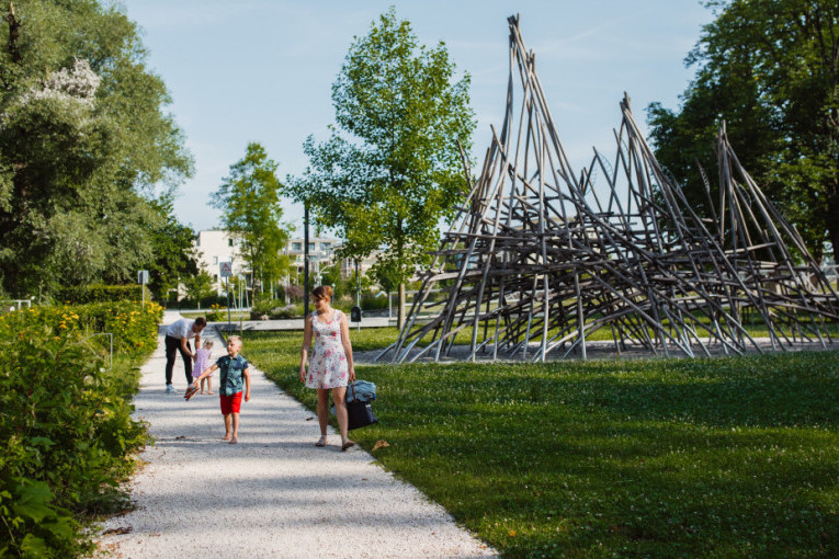 Kinderspielplatz Mangfallpark Nord