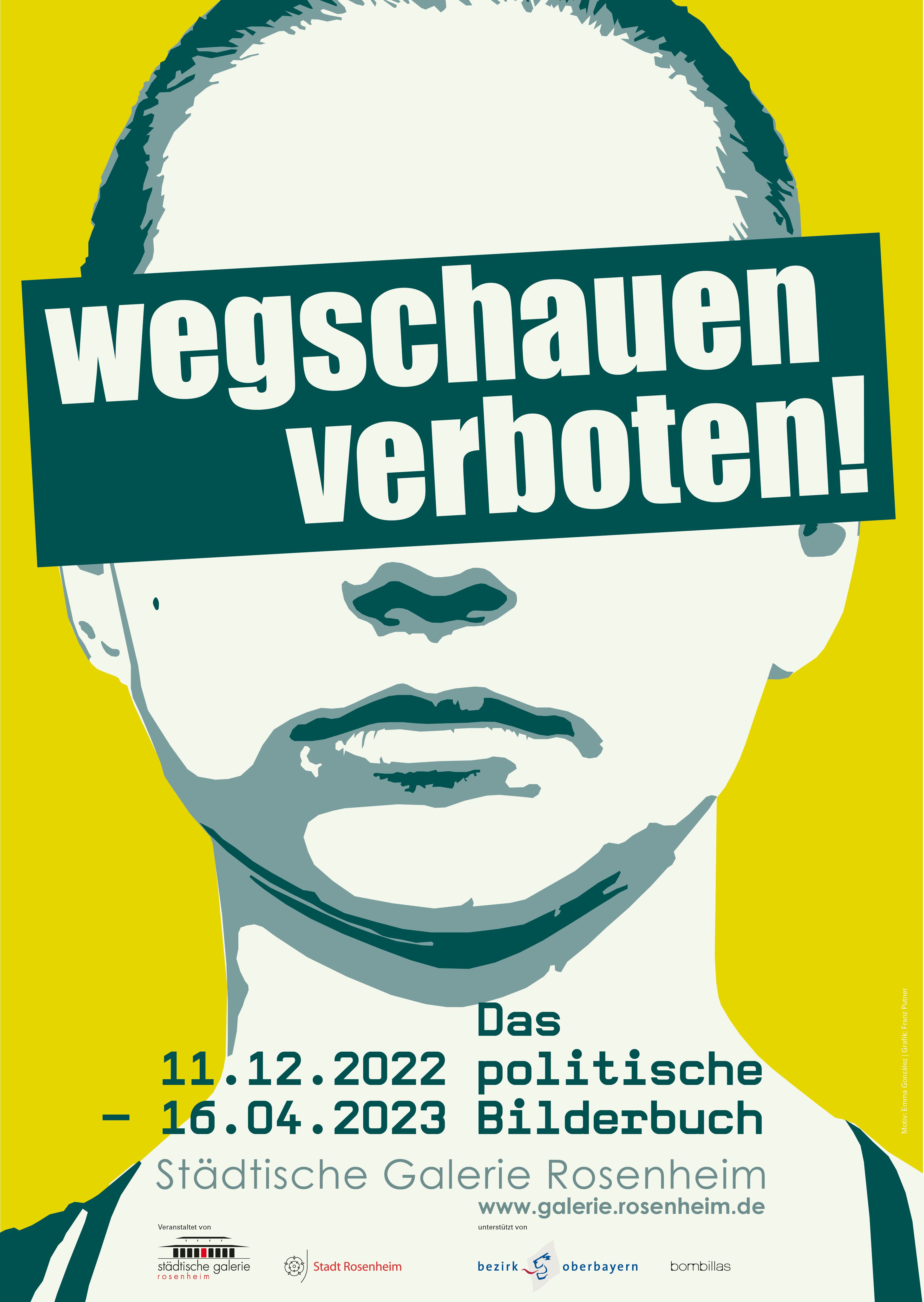 Wegschauen verboten! Das politische Bilderbuch - Ein Kunsterlebnis für alle Generationenvom 11.12.2022 bis 16.04.2023