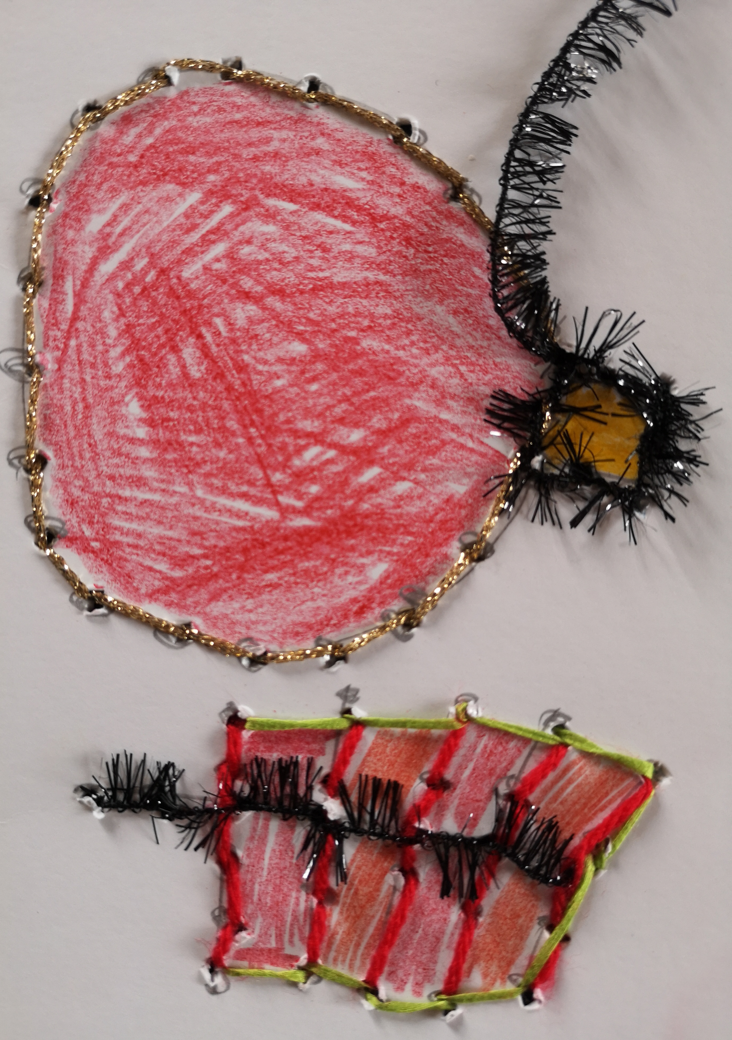 Mit Faden und Farbe - Stickbilder