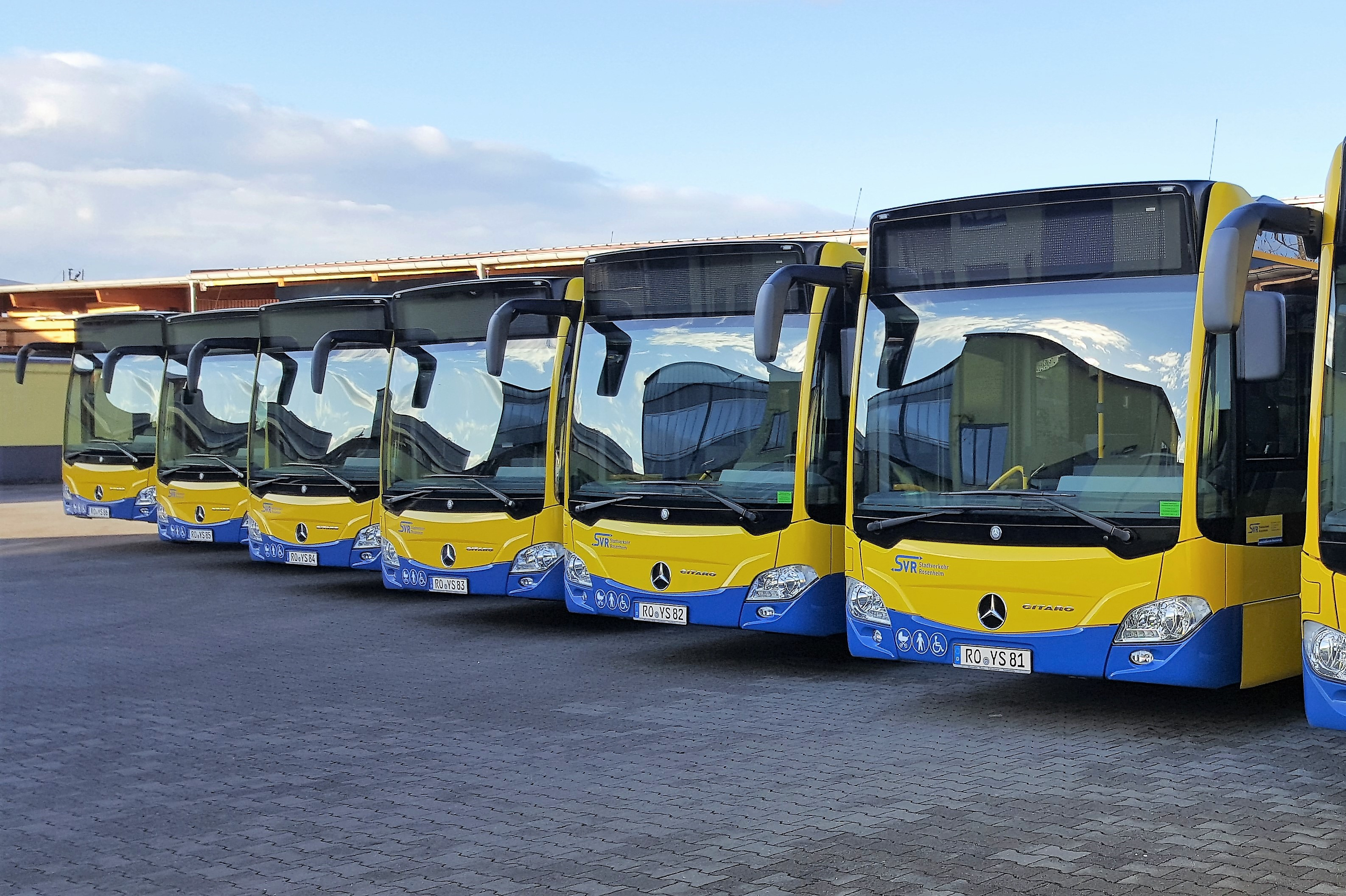 Winterliche Aufnahme Riedergarten.